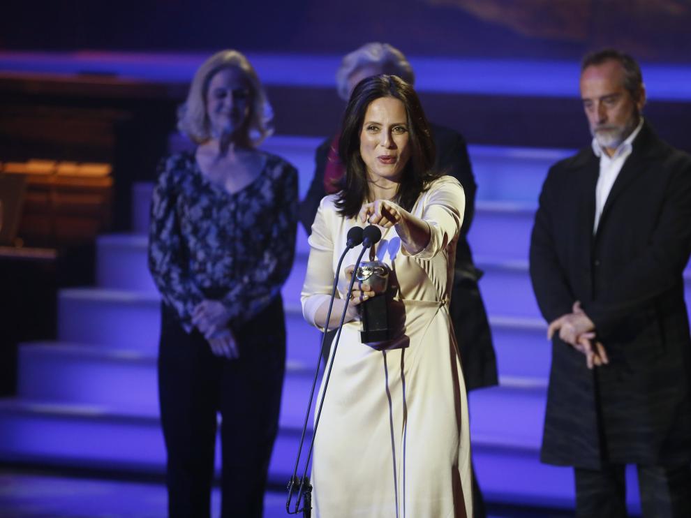 Aitana Sánchez Gijón, mejor actriz protagonista por 'Medea'.