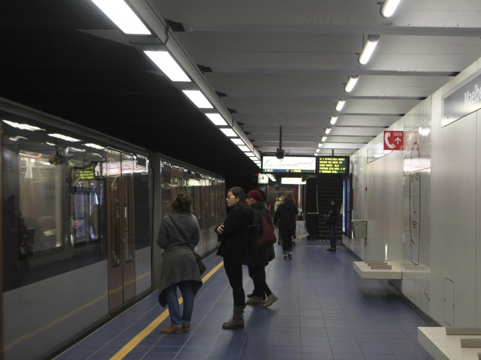 El metro de Bruselas