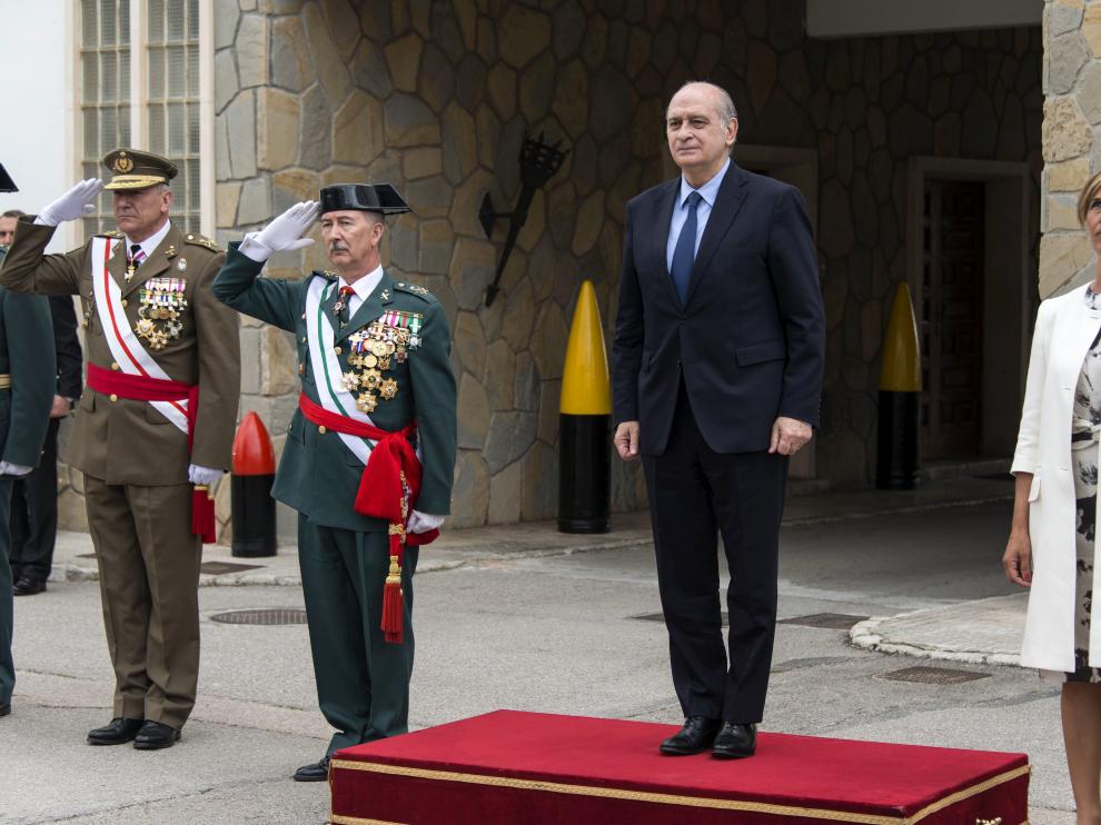 Fernández Díaz, en un acto de la Guardia Civil de Palma de Mallorca.