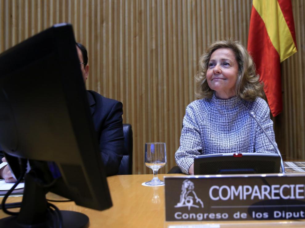 La fiscal general del Estado, Consuelo Madrigal