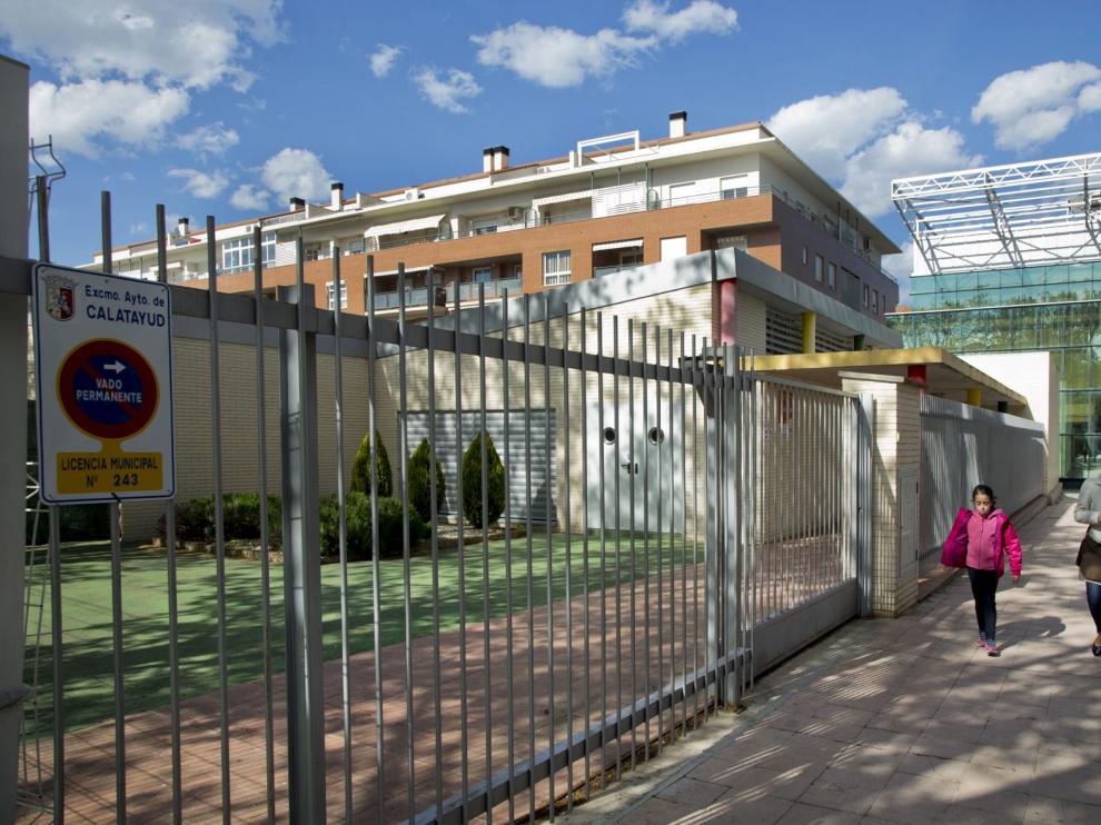 La escuela infantil municipal de Margarita en Calatayud, ayer.