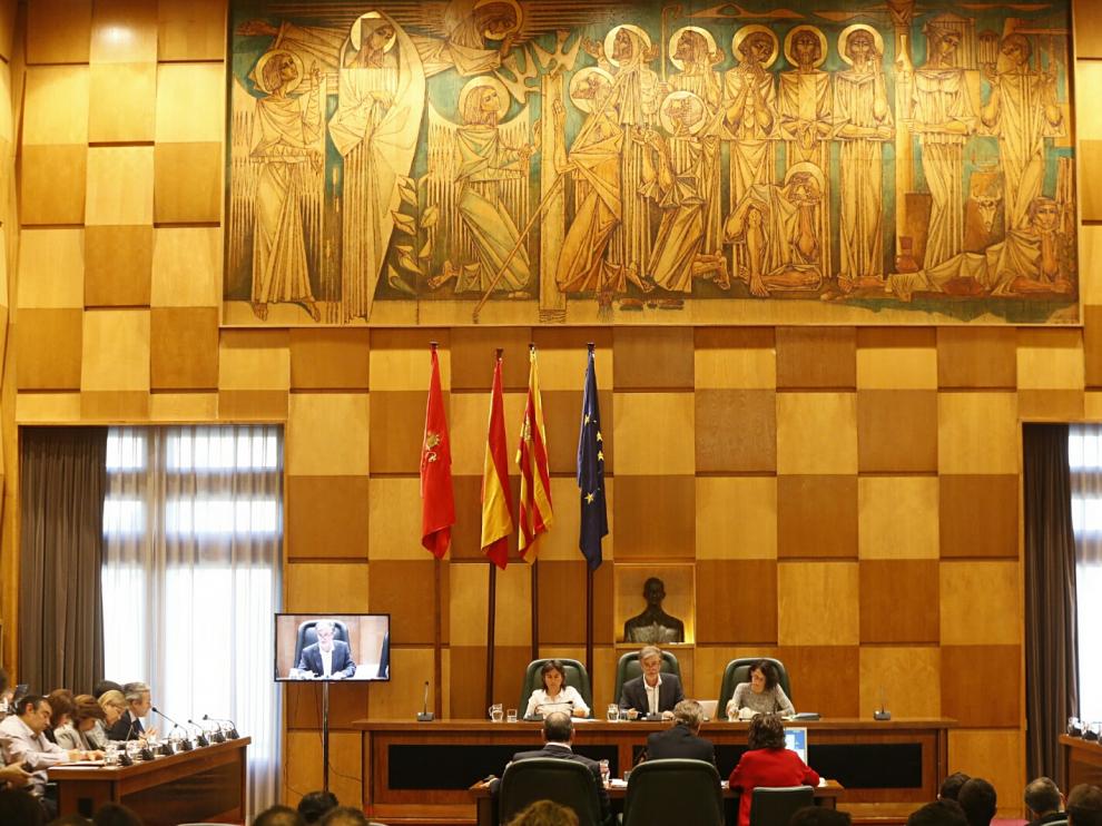 Pleno del Ayuntamiento de Zaragoza