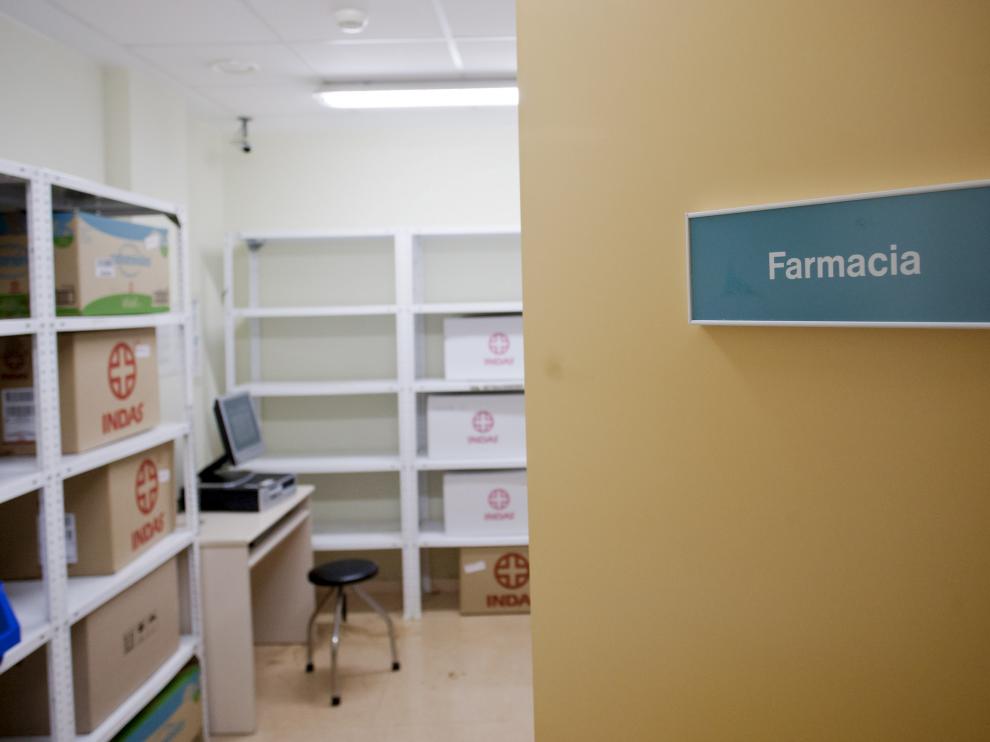 Imagen de archivo de la farmacia del hospital Miguel Servet.