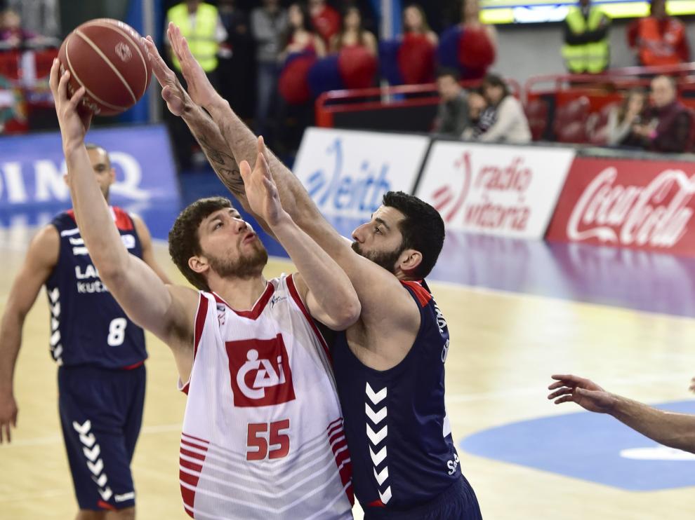 Slava Kravtsov, pívot del CAI Zaragoza.