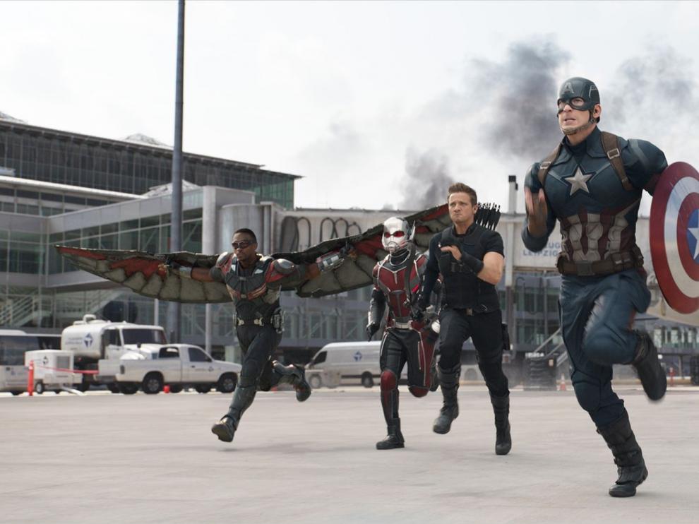 'Imagen de la película Capitán América. Civil War'.