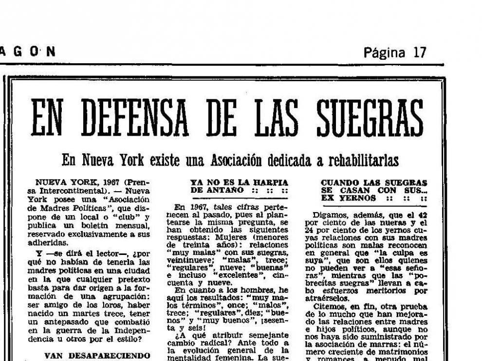 En defensa de las suegras