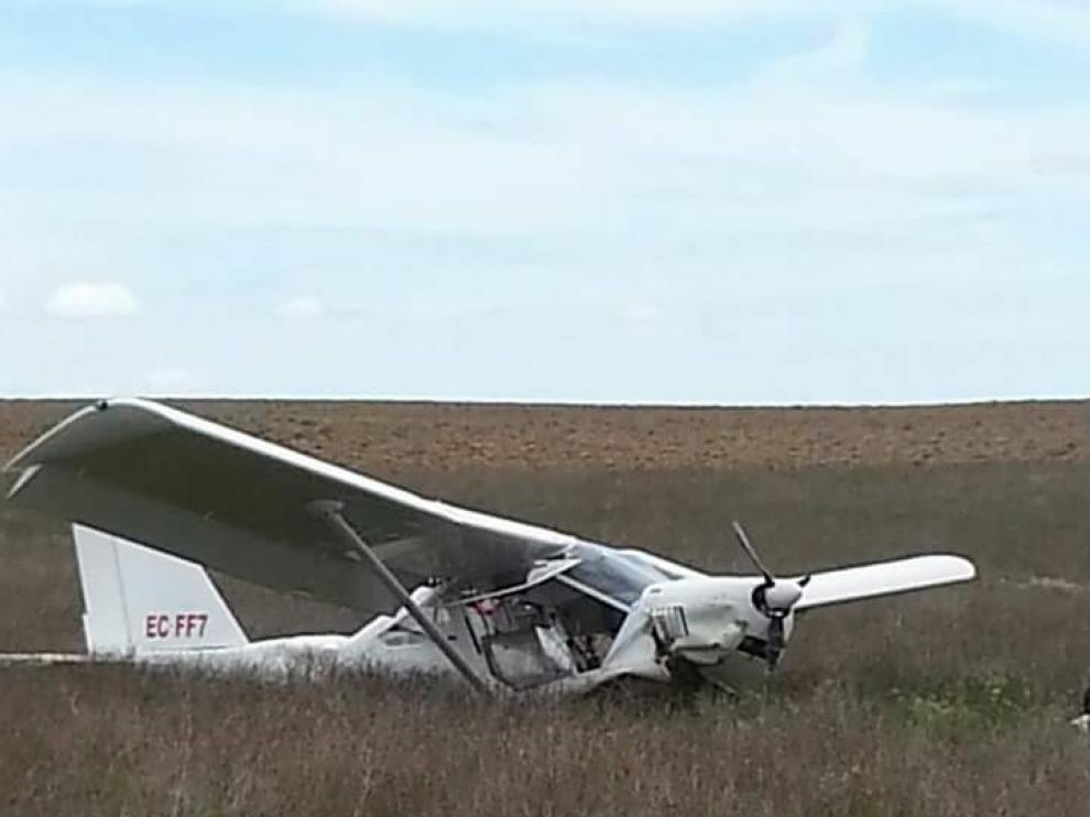 El aparato accidentado es un ultraligero modelo Aeroprat 22