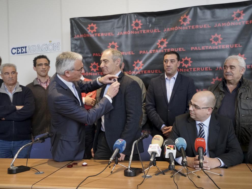 Mosteo asume el cargo de presidente de la DO. Teruel