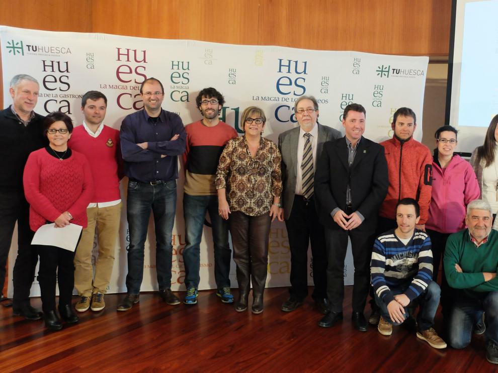 Presentación de la Challenge Huesca en la Diputación Provincial de Huesca.