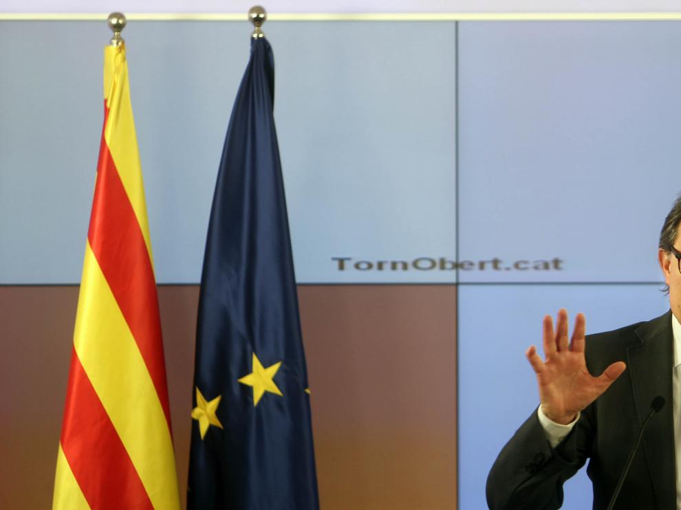 El presidente de CDC, Artur Mas, en una imagen de archivo.
