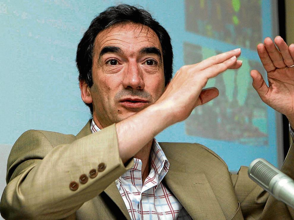 Javier Lozano, en una intervención durante una conferencia.