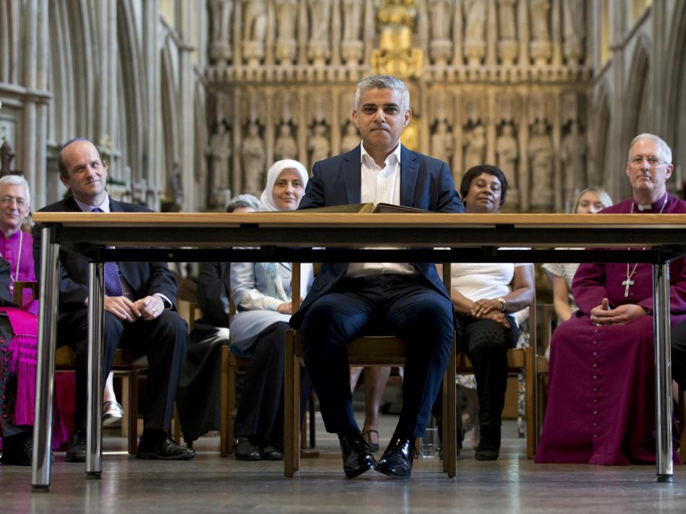 El alcalde de Londres Sadiq Khan
