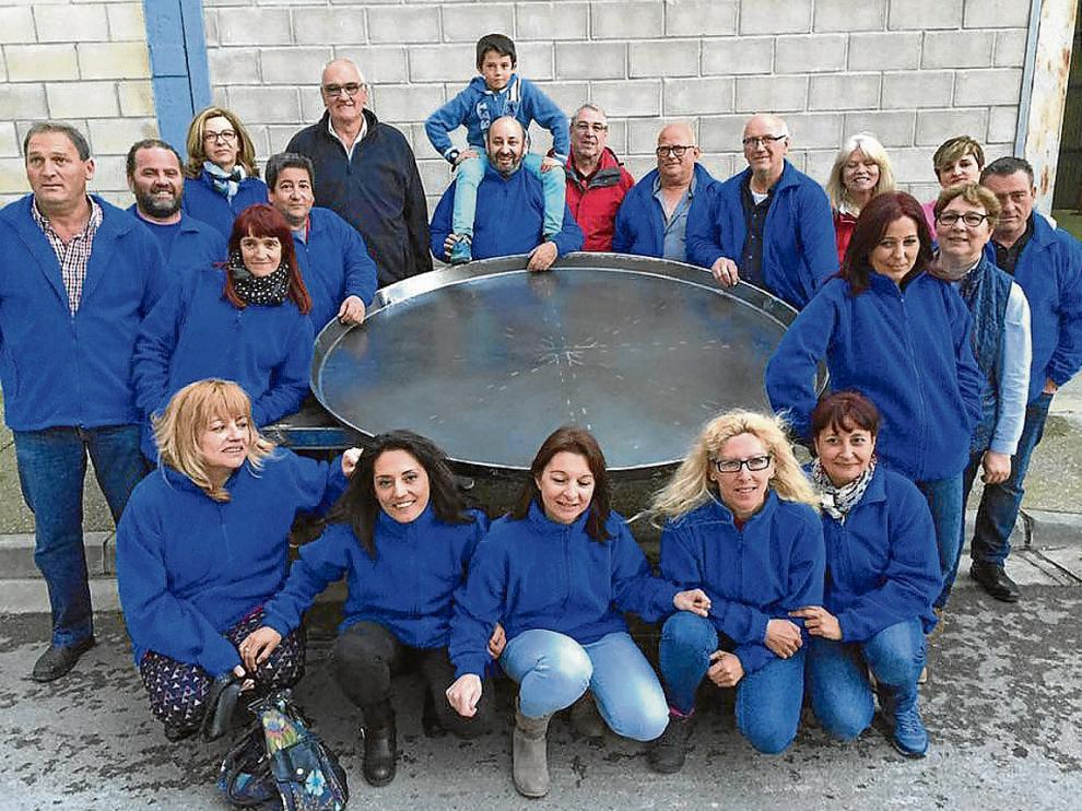 1.500 huevos para batir una tortilla de récord