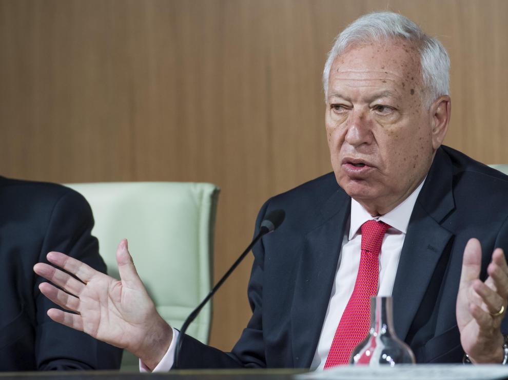 El ministro de Exteriores en funciones, José Manuel García-Margallo