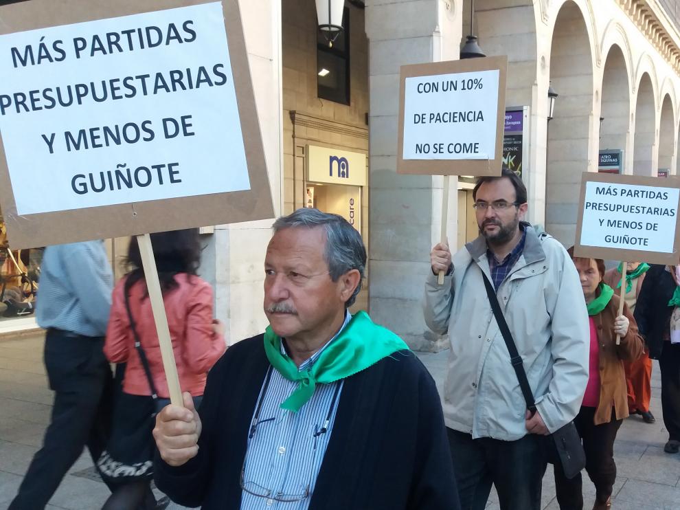 Protesta de familiares de personas con discapacidad intelectual de Adislaf