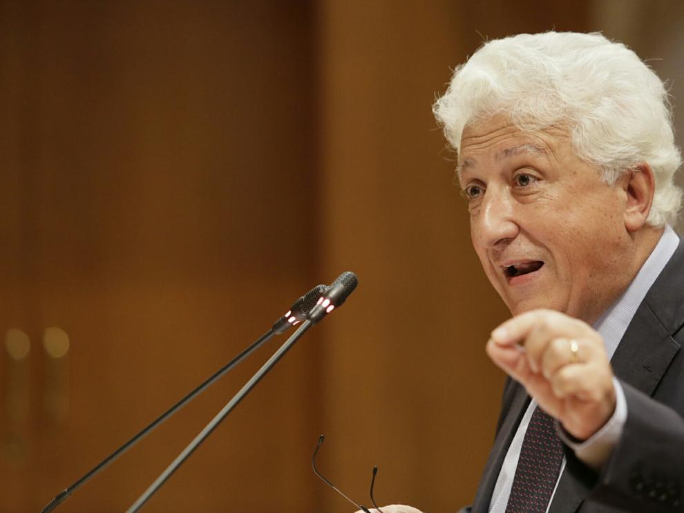 Fernando García Vicente, el Justicia de Aragón.