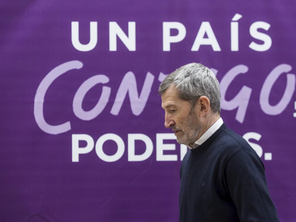 Julio Rodríguez en un acto de la anterior campaña