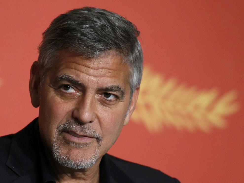 George Clooney, este jueves en Cannes.