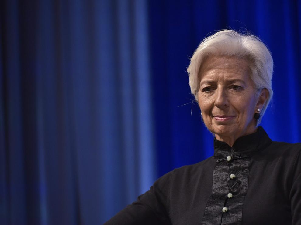 La directora gerente del FMI, Christine Lagarde.