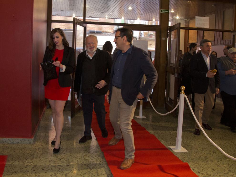 Gala de premios del Festival de Cine de La Almunia en otros años.