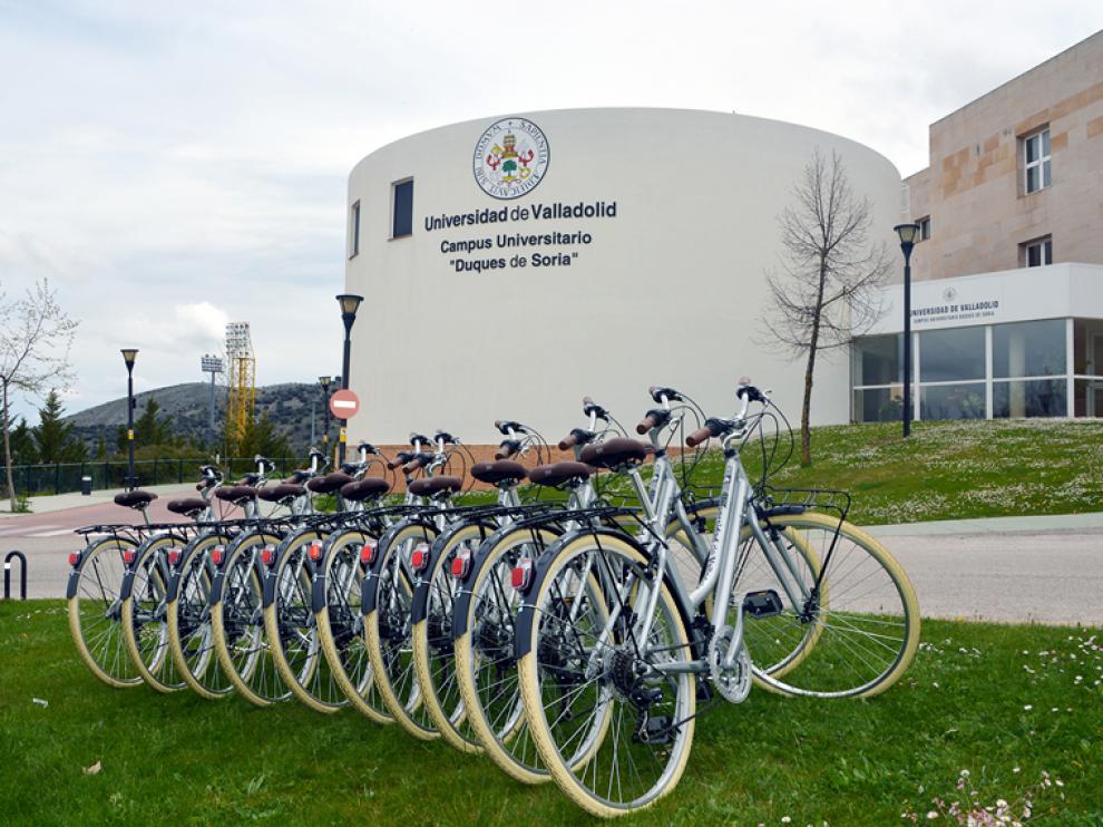 El Campus de Soria ofrece el préstamo de bicicletas gratuito a personal
