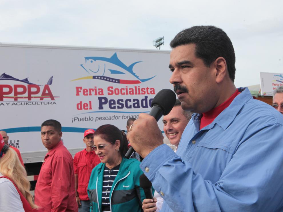 Nicolás Maduro en una imagen de archivo.