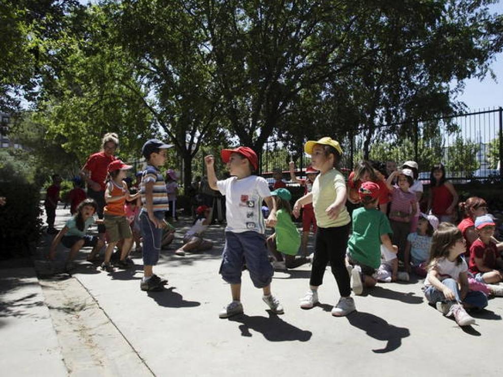 Colonias de verano en el colegio Jerónimo Zurita.