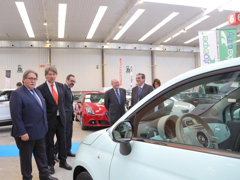 Inauguración de Stock-Car 2016 en la Feria de Muestras de Zaragoza.
