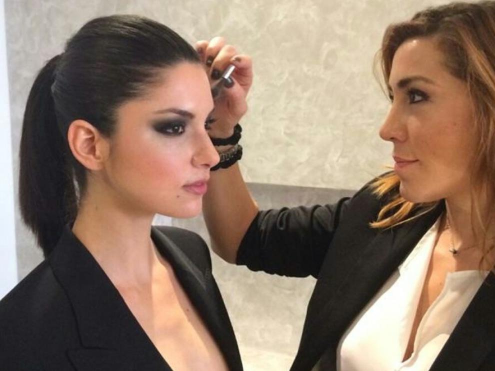 Una zaragozana en Nueva York se hace hueco en el mundo del maquillaje