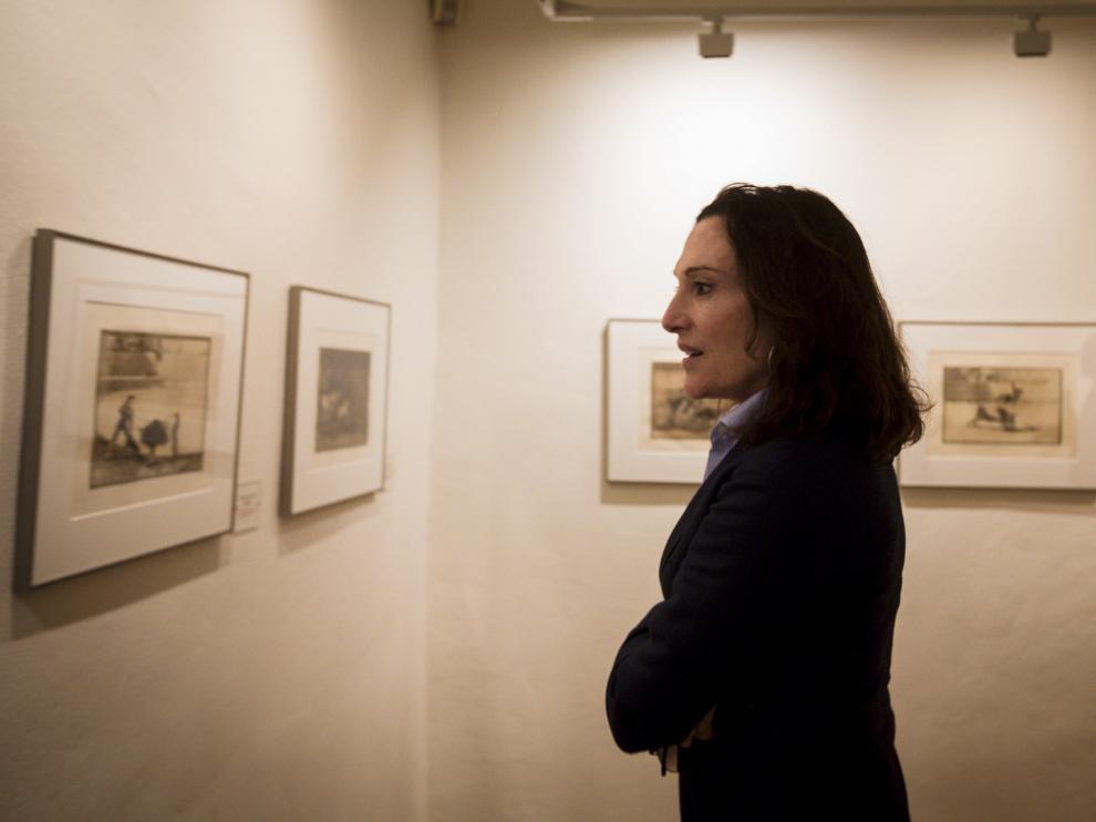 Cristina Iglesias, en Fuendetodos.