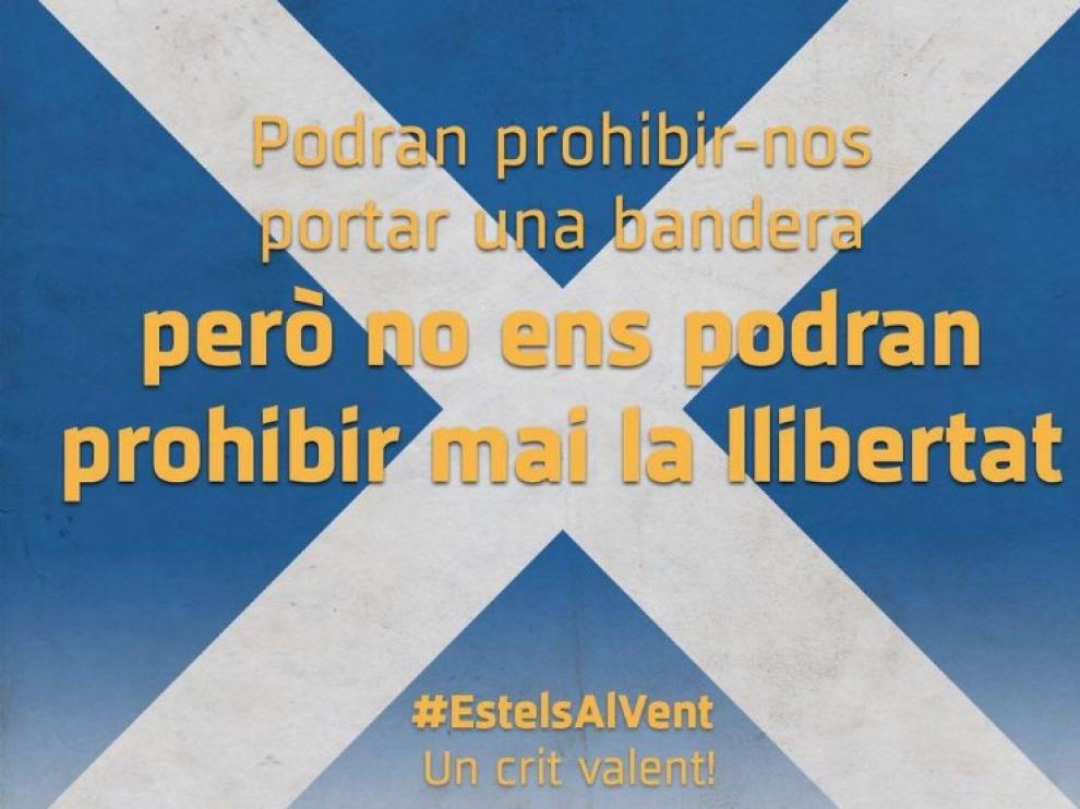 El mensaje que han colgado en las redes sociales las entidades que promueven esta iniciativa