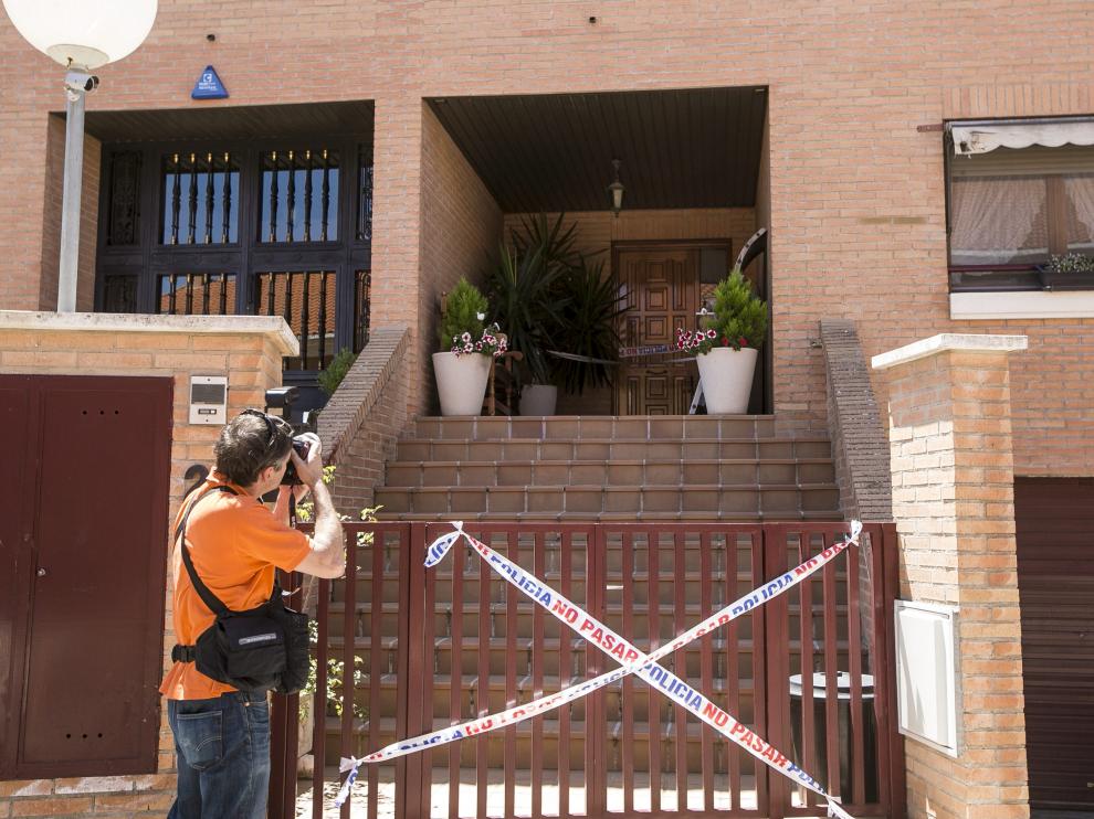 El apuñalamiento se produjo en esta vivienda de la urbanización el 20 de junio de 2015.