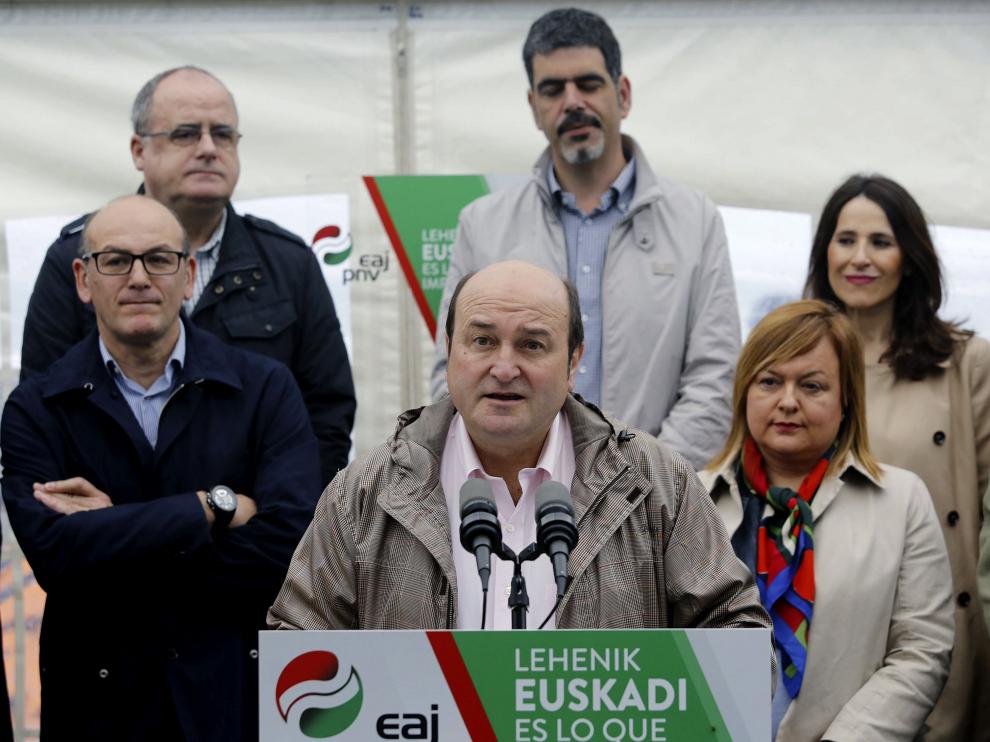 El presidente del PNV, Andoni Ortuzar.