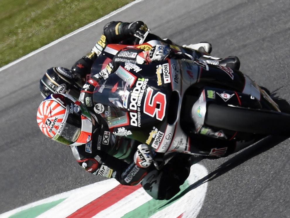 Zarco, durante la sesión clasificatoria de este sábado