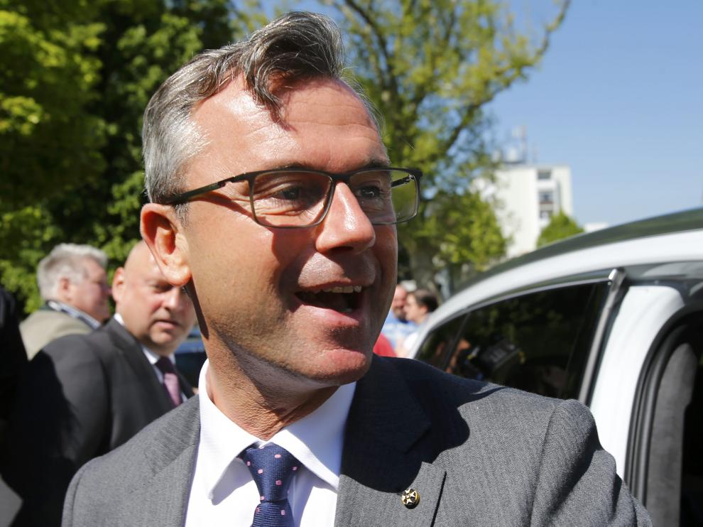 Hofer, candidato a la presidencia de Austria.