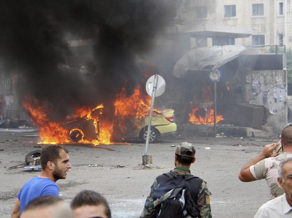 Atentado del EI en Siria.