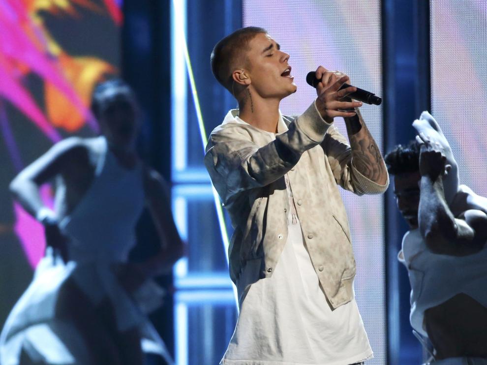 Justin Bieber, en una edición anterior de los premios de la música Billboard.