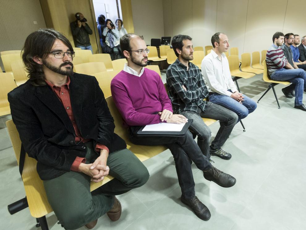 Juicio contra 'Los 8 de Yesa'.