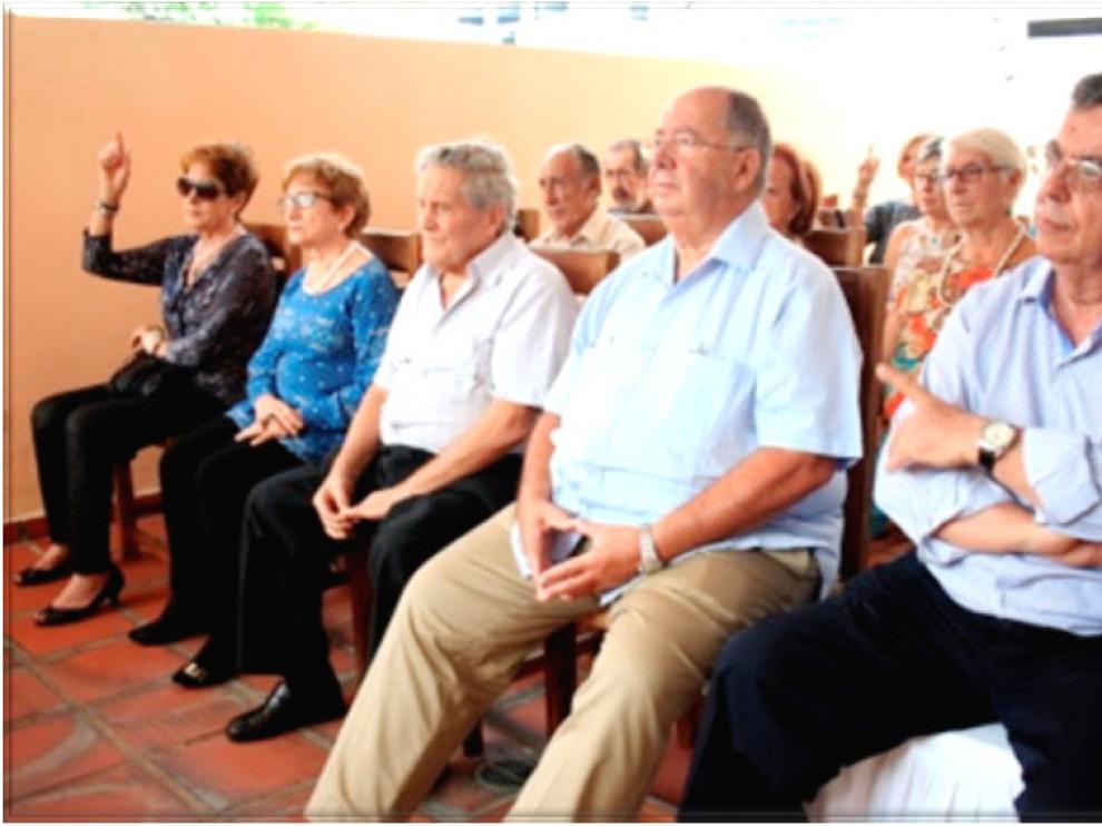 Último encuentro de aragoneses en Venezuela con motivo de San Jorge.