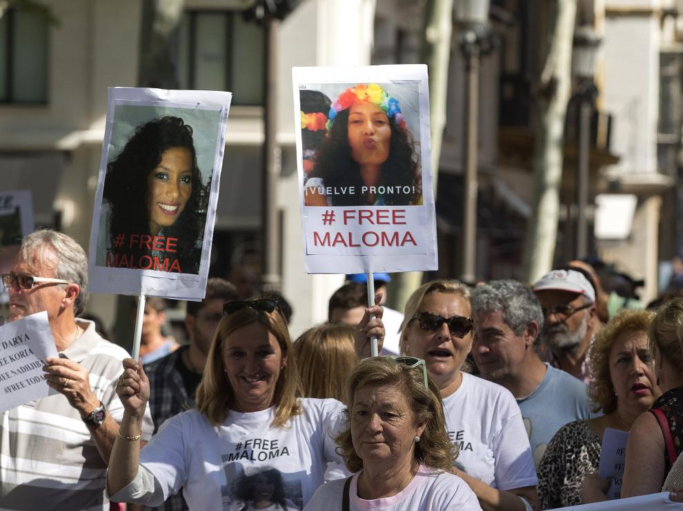 La familia de Maloma pide su liberación