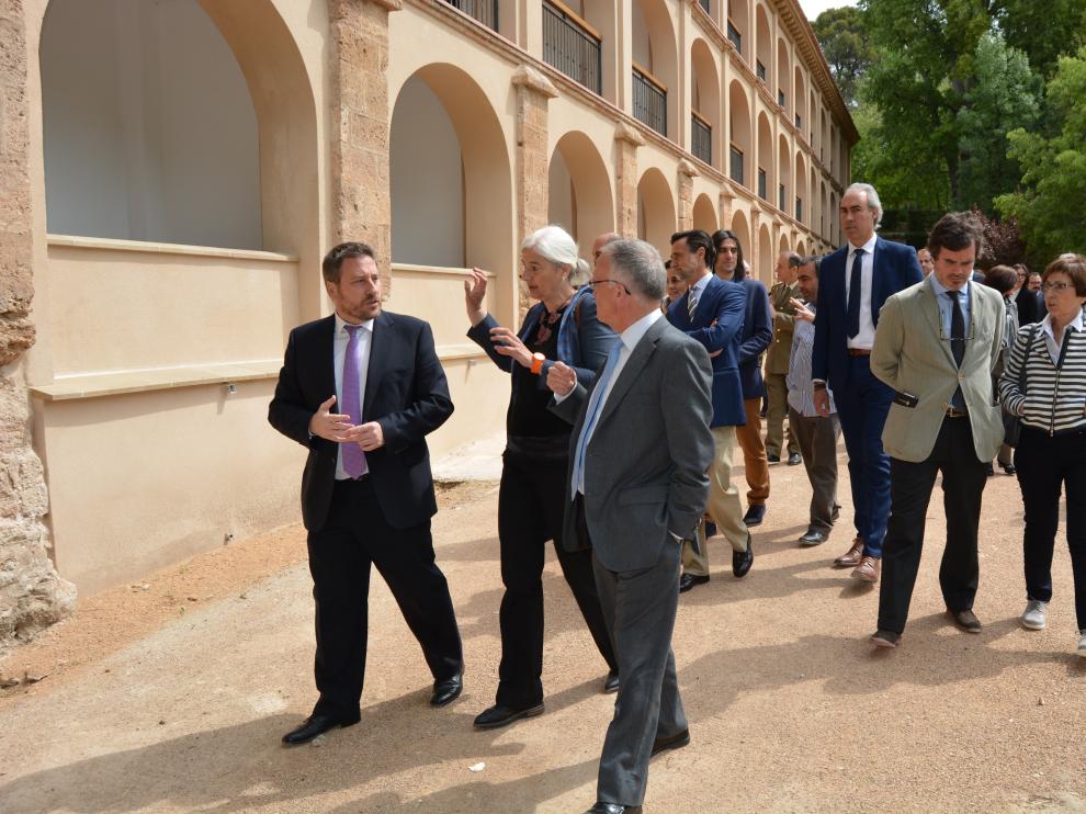 Inauguración de la restauración del hotel del Monasterio de Piedra