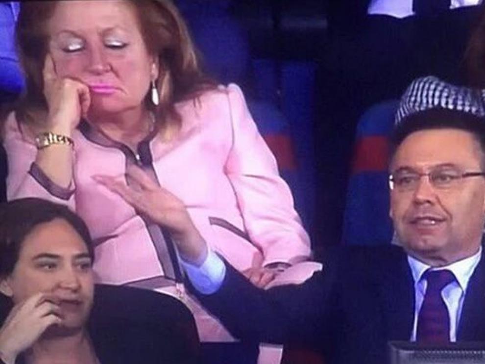 'La mujer de rosa' en una de las imágenes que la lanzó al estrellato.