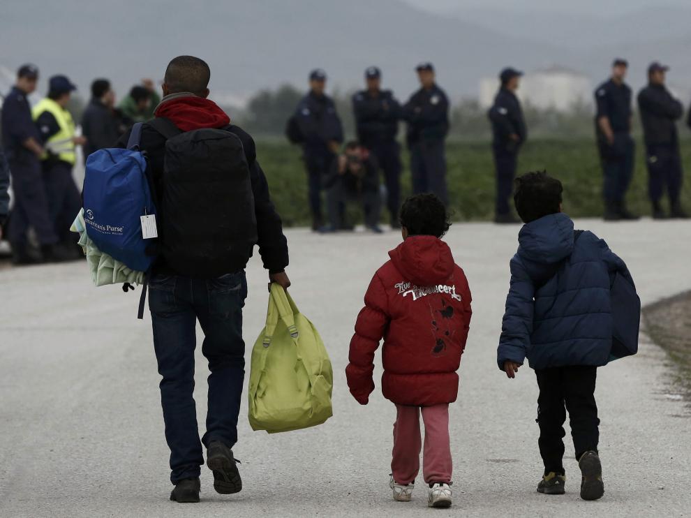 Comienza el desalojo de Idomeni
