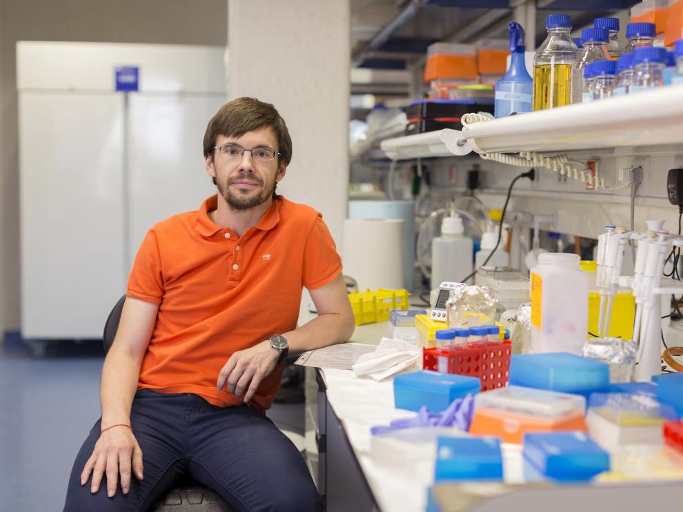 Manuel Valiente, director del laboratorio especializado en metástasis cerebral del CNIO, en julio pasado.