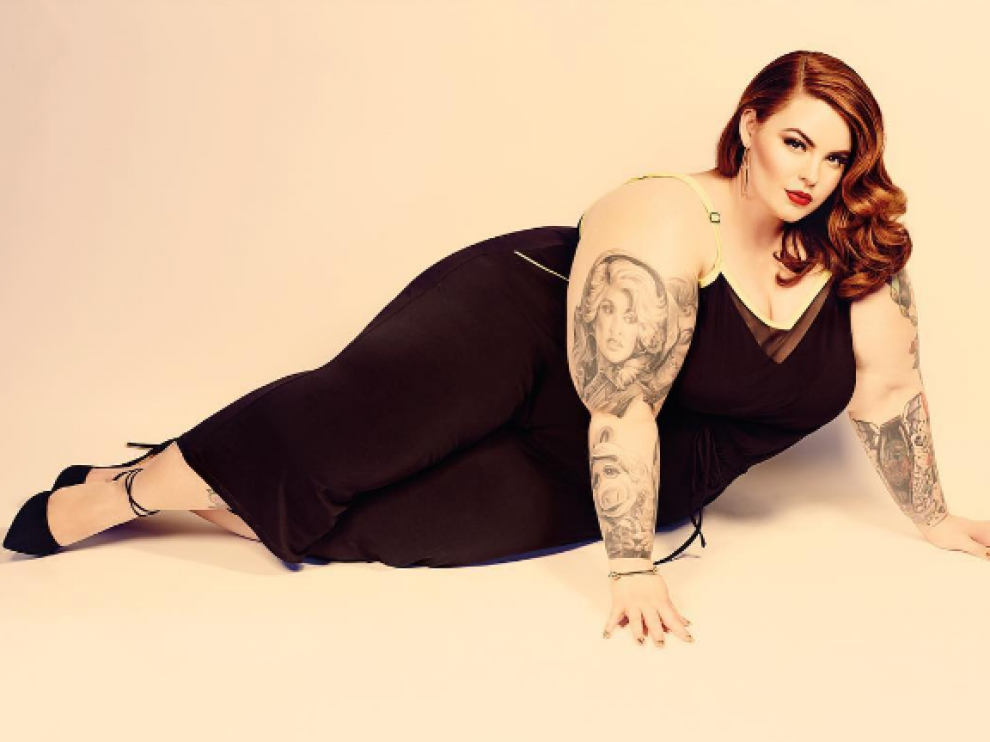 La modelo Tess Holliday.