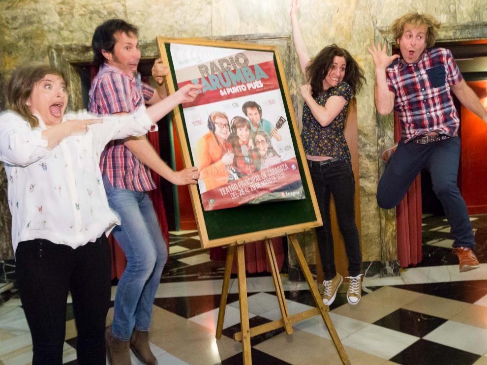 Presentación de 'Radio Tarumba' en el Teatro Principal
