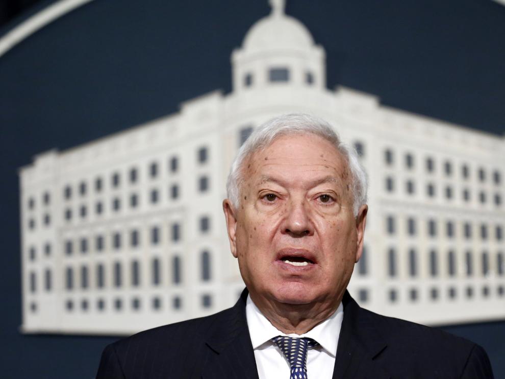 El ministro de Exteriores en funciones, José Manuel García Margallo.
