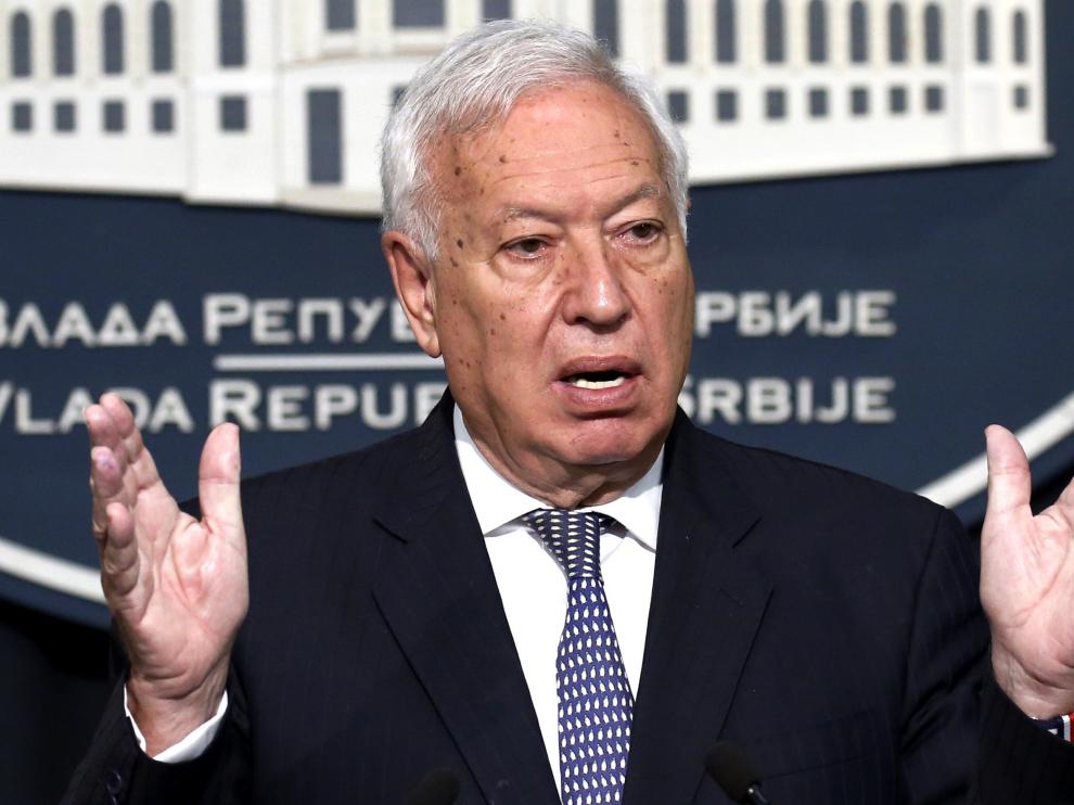 El ministro de Asuntos Exteriores y de Cooperación en funciones, José Manuel García-Margallo.