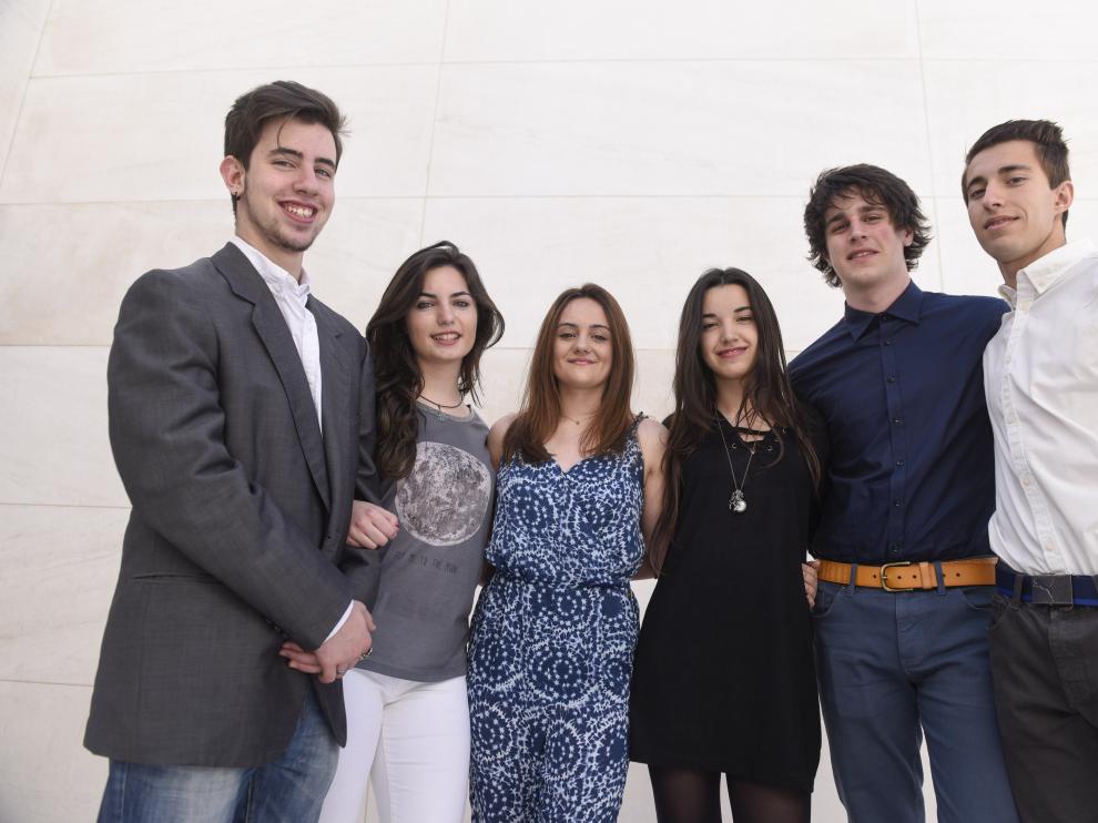 Los estudiantes del Ramón y Cajal que han ganado una estancia en Silicon Valley.