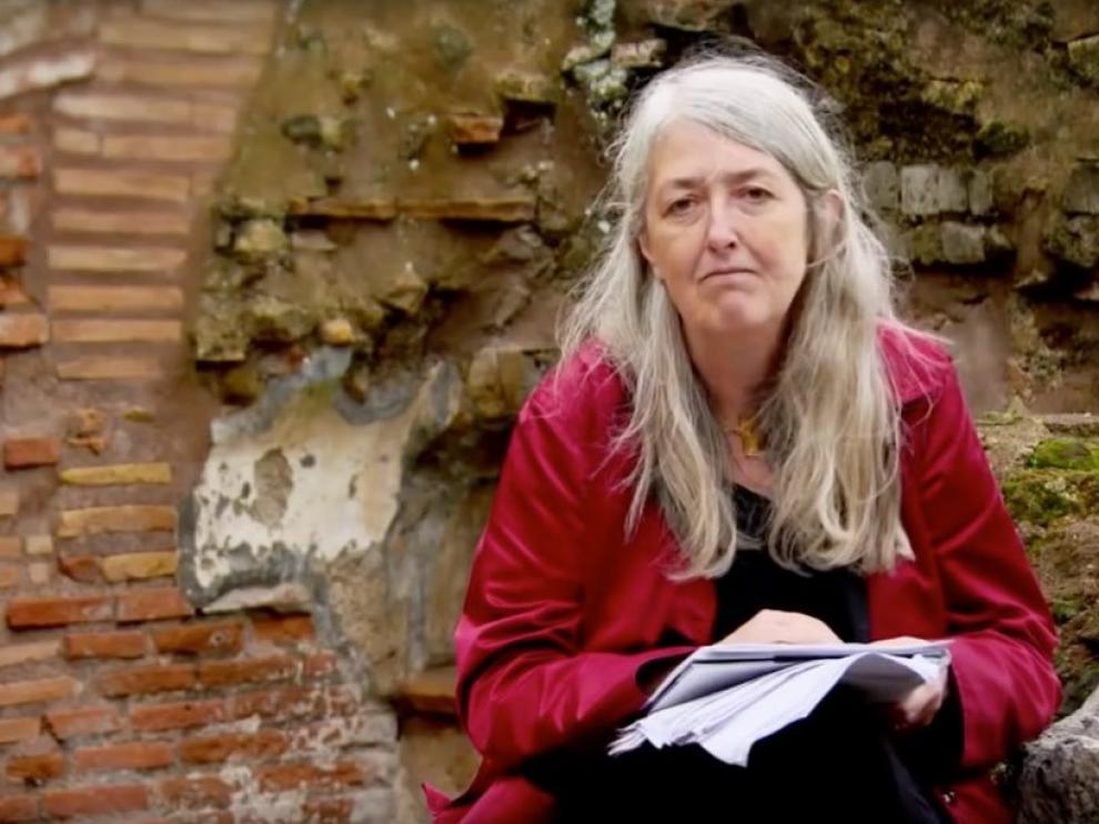 Mary Beard, catedrática de Clásicas en el Newhham College de la Universidad de Cambridge y responsable de varias series para la BBC.